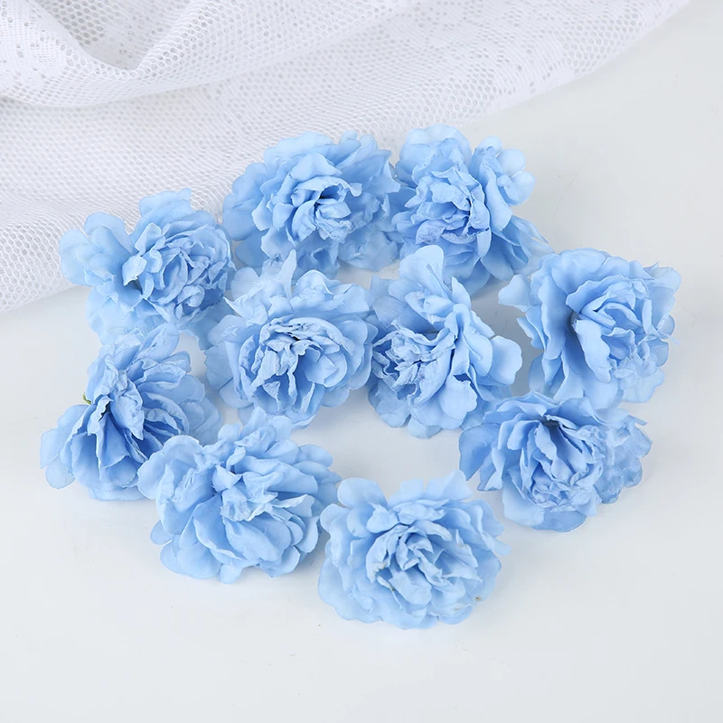 5/10pcs Bulk 5cm Seide Blume Rose Blumen Köpfe künstliche Blume Pfingstrose für zu Hause Zimmer Hochzeits feier Dekorationen Handwerk Blumen – Detail 12