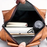 Neutral style men's and women's business single shoulder bag, suitable for business trips, made of PU material - Image 3