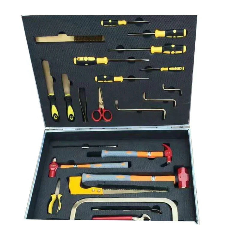 

China OEM manufacturer hand tools set explosion proof tool kit explosion proof tool kit with custom sizes