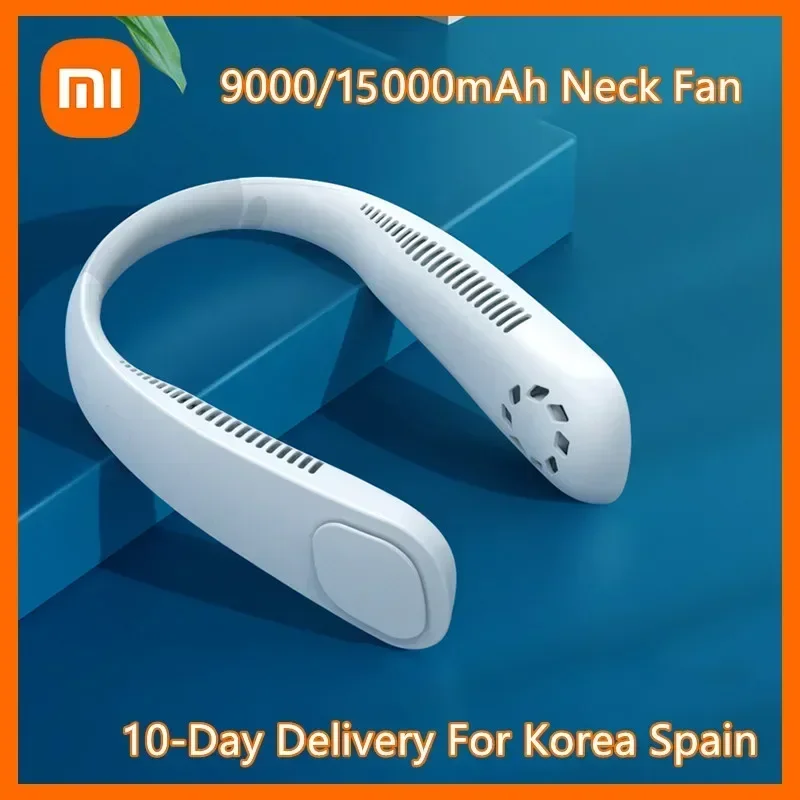 

XIAOMI 16000mAh Neck Fan Type-C Rechargeable Three-speed Wind Portable Mini Bladeless Fan Hanging Sport For Summer Outdoor