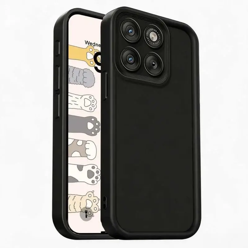 Candy Color Soft Bumper Phone Case