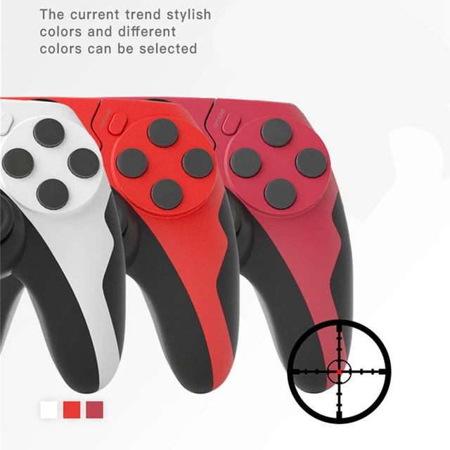 GAMINJA P48 Wireless Gamepad with Six Axis Gyroscope Game Controller For PS4 PS3 Console Wins 7 8 10 Dual Vibration PC Joystick - Image 4
