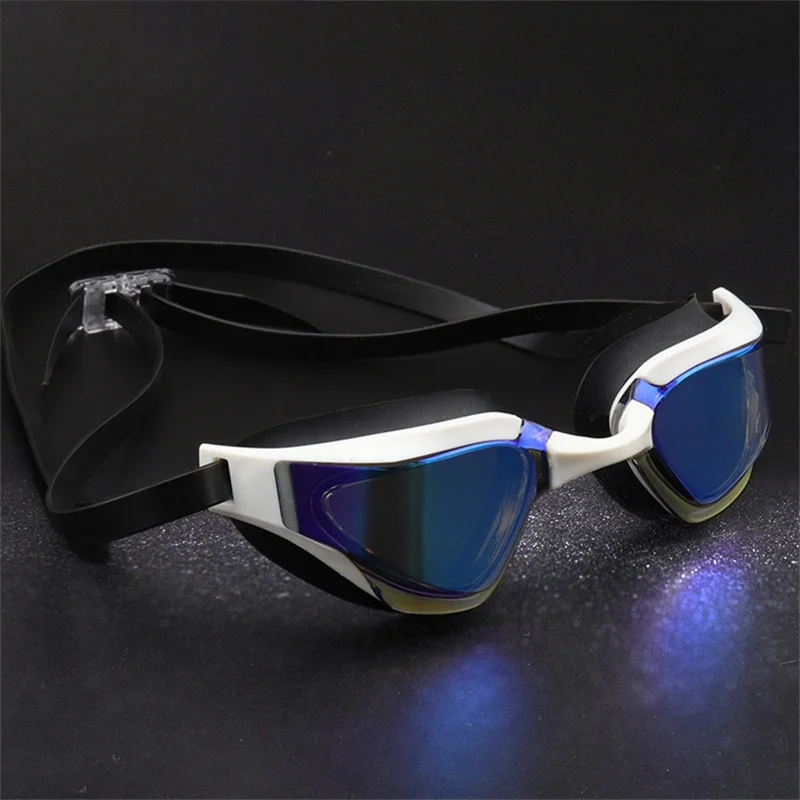 Swimming Goggles Adult Men Women Anti-fog UV Protection Waterproof Adjustable Silicone Glasses Pool