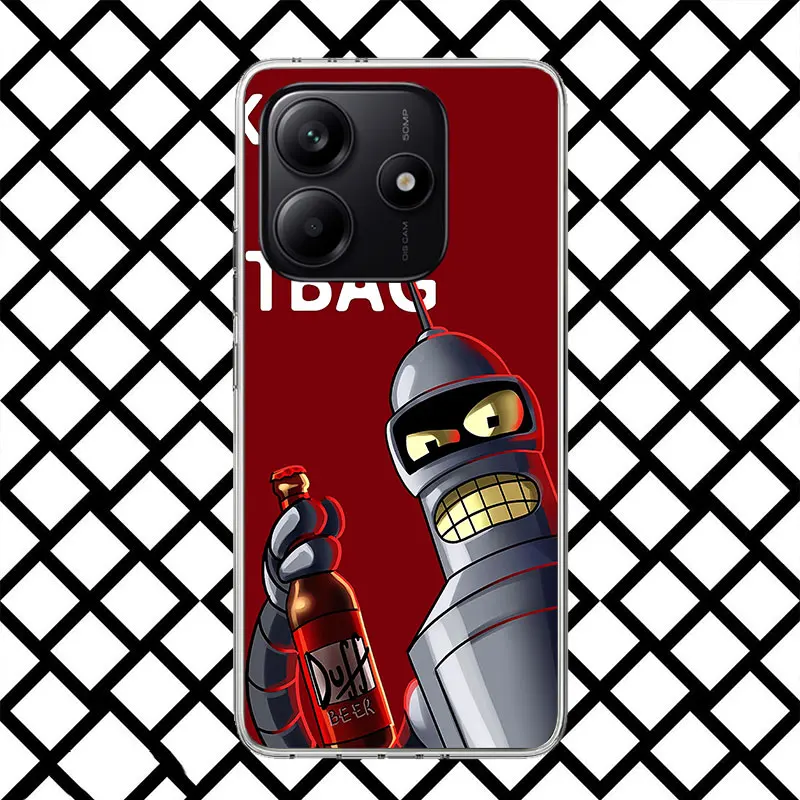 Futurama Cartoon Soft Phone Case Cover