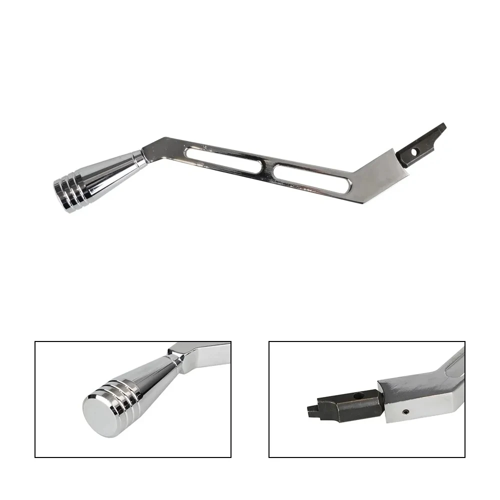 Shifter lever turn signal hazard tilt kit Flasher Knob Polished Billet Olds Buick 1967-1994 Aluminum Alloy GM Column
