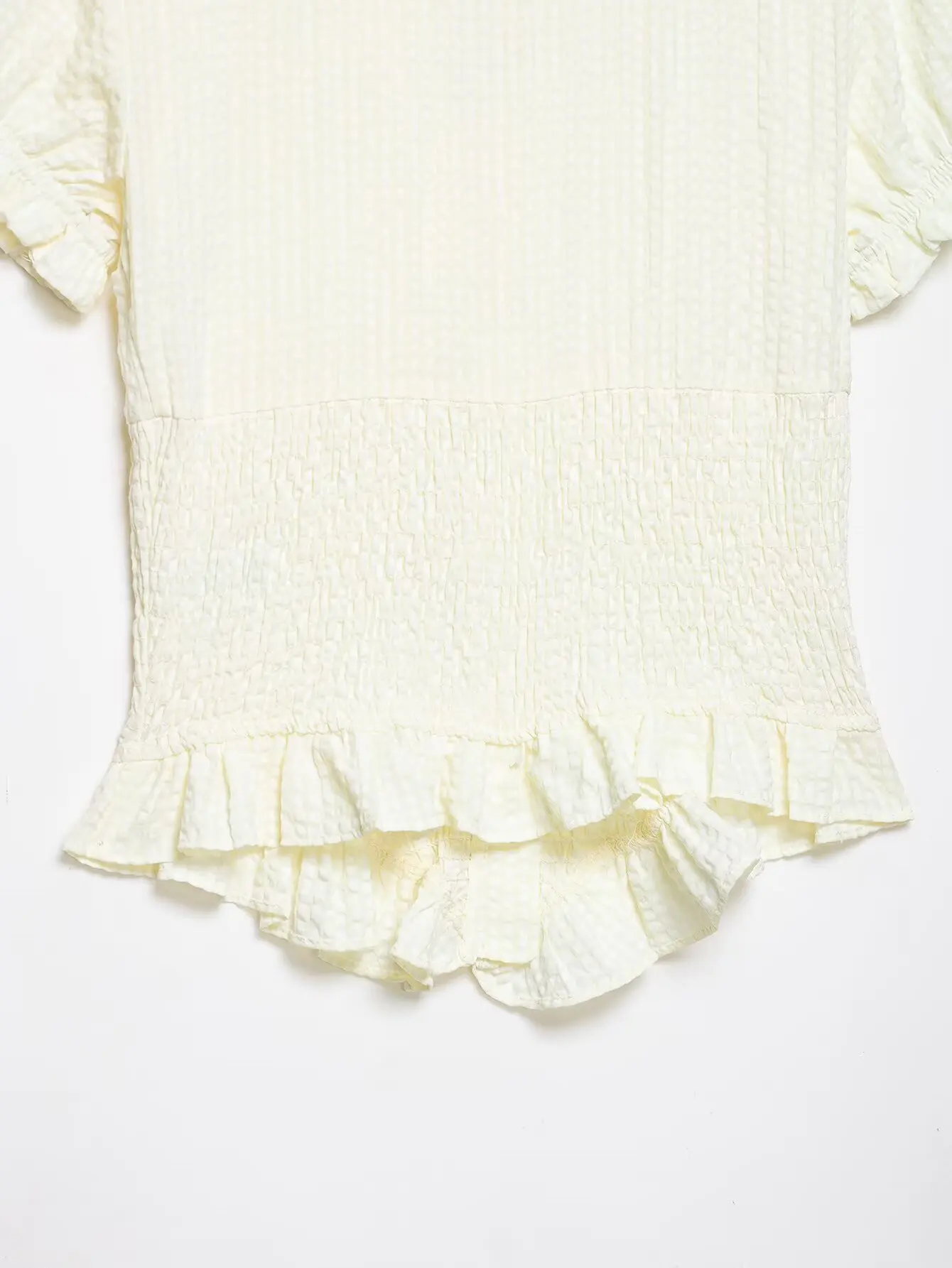 KONDALA Elegante Niedliche Schleifen-Tops Damen Frühling Sommer Trendiges Schlankes Kurzarm-Shirt Neu 2026 Mode Urlaub Lässiges Damen Y2K Top – Detail 10