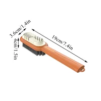 Long Handle 2 Sided Boot Cleaner Rubber Eraser Set Shoes Stain Dust Suede Cleaning Brush Shoes Brush Suede Clean Up Shoe Care 2