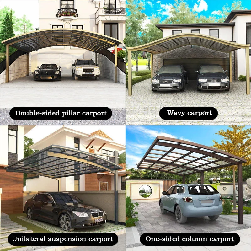 Exterior Backyard Patio External Car Motorcycle Aluminium Alloy Rv Shed Carport Port Canopy Frame Side Tent Walls Gazebo Awning - 5