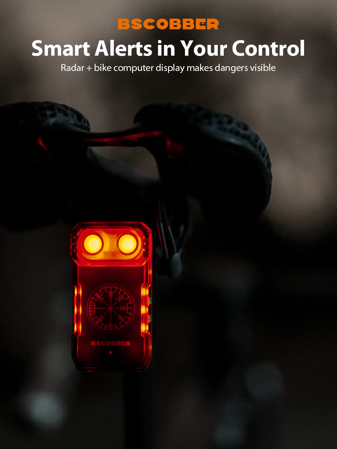 Smart Bike Taillight Bicycle Radar Tail Light IPX6 Waterproof Cycling Wireless T
