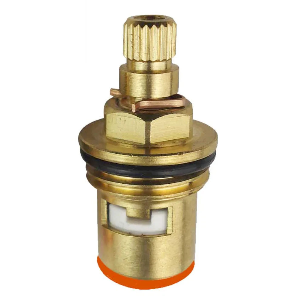 Faucet Valve Copper Ceramic Disc Counter/Clockwise Single/Double Thread For Most Double Handles Kitchen Bathroom Basin Taps 10 Models