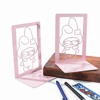 2pc Hello Kitty Bookends Pink Heavy Duty Bookends Metal Bookend Office Supplies For Book Lovers Book Rack Home Office Book Stand 5