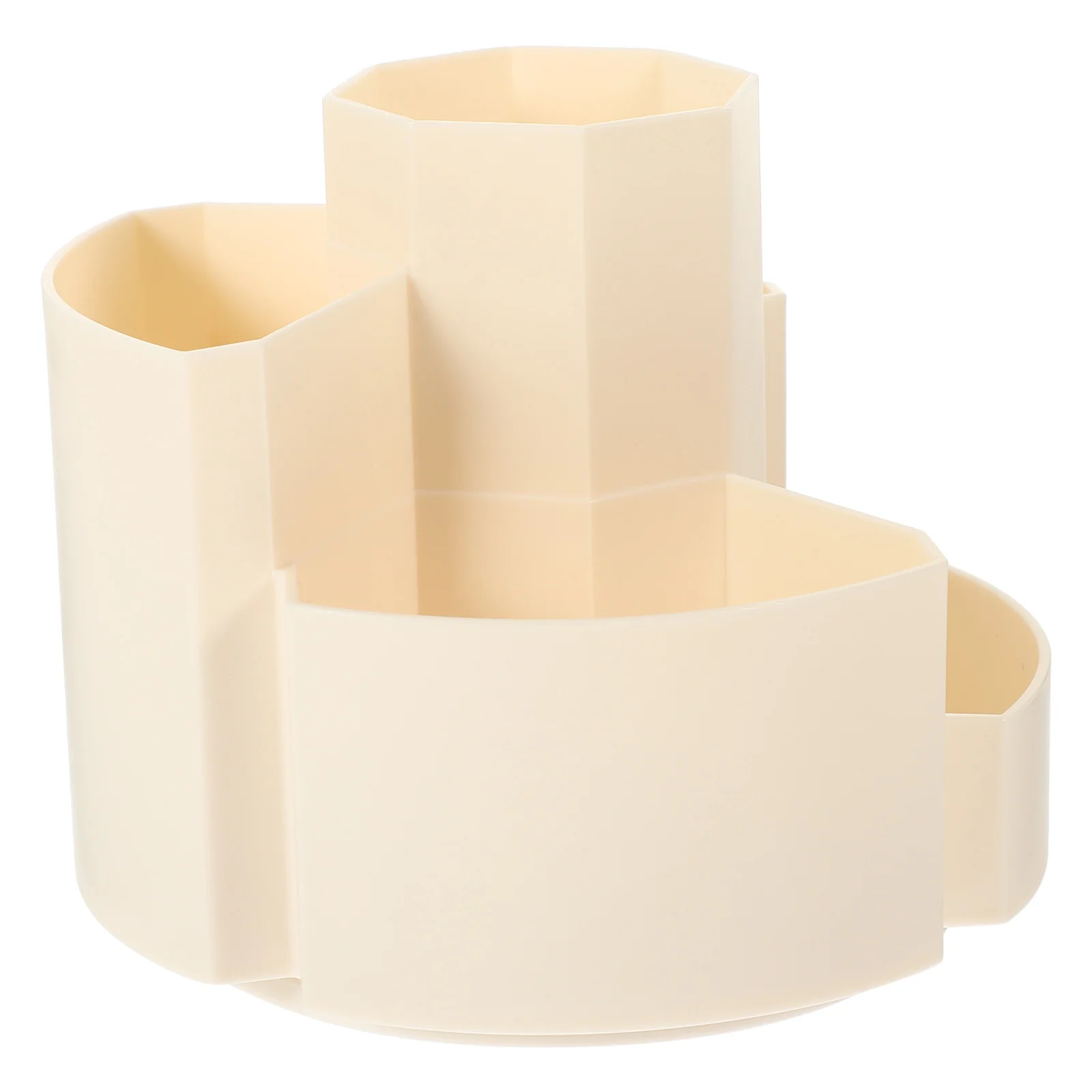 

Rotating Holder Multi-function Rotating Pen Cup Compartment Desktop Stationary Organizer Stationery Desk Organizer