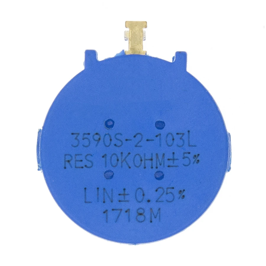 3590S-2-103L 103 102 104 503 3590S 10K 1K 100K 50K ohm Precision Multiturn Potentiometer 10 Ring Adjustable Resistor adjustable resistor,multiturn potentiometer,rotary potentiometer,trimmer potentiometer