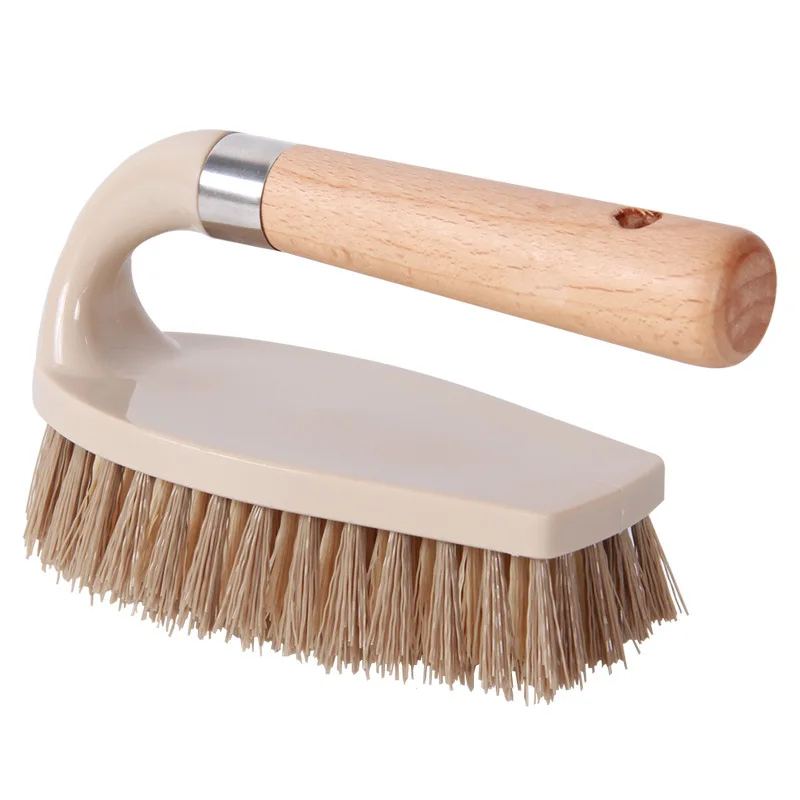 HeMu Scrubbing Brush Hard Bristled Laundry Clothes Shoes Scrubbing Brush Portable Plastic Hand Cleaning Kitchen Bathroom