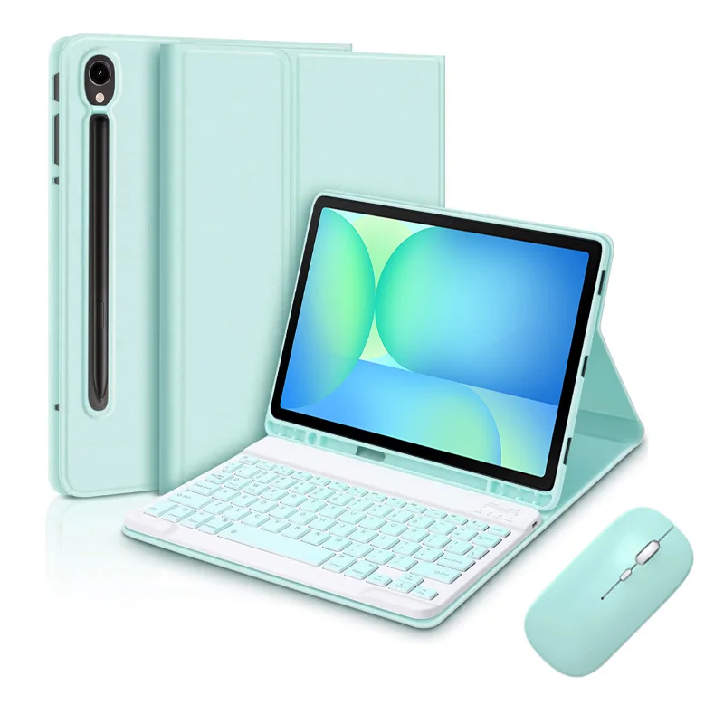 Premium Keyboard Case with Pencil Holder for 10.9-inch/11-inch Tablets