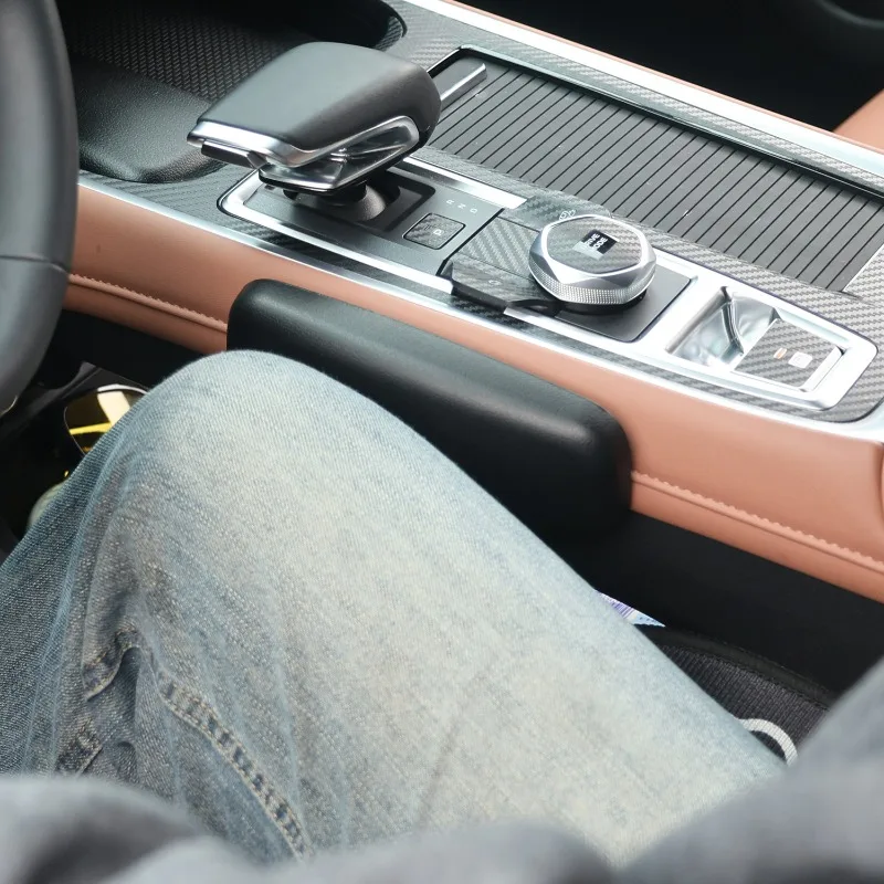 Car Knee Pad Foot Rest Pad Knee Cushion Door Armrest Cushion Door Center Control Leg Cushion Knee Protection Pads for Car Driver