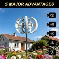 Éolienne à axe vertical 1000W 1KW 12V 24V 48V, générateur éolien certifié CE, énergie gratuite, démarrage à basse vitesse, hors réseau pour usage domestique 5