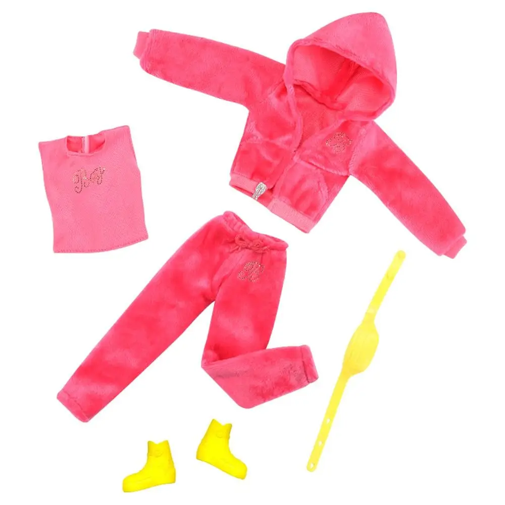 9 Styles Male/Female Doll Clothing High Quality 2024 Fashion Casual Wear Shoes Velvet Sportswear Caps 30CM Doll