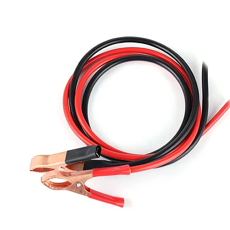 Solar Cables 3m Battery Alligator Clip Wire 2.5 Square Wire Core Flexible Alligator Clip Solar Panel Accessories