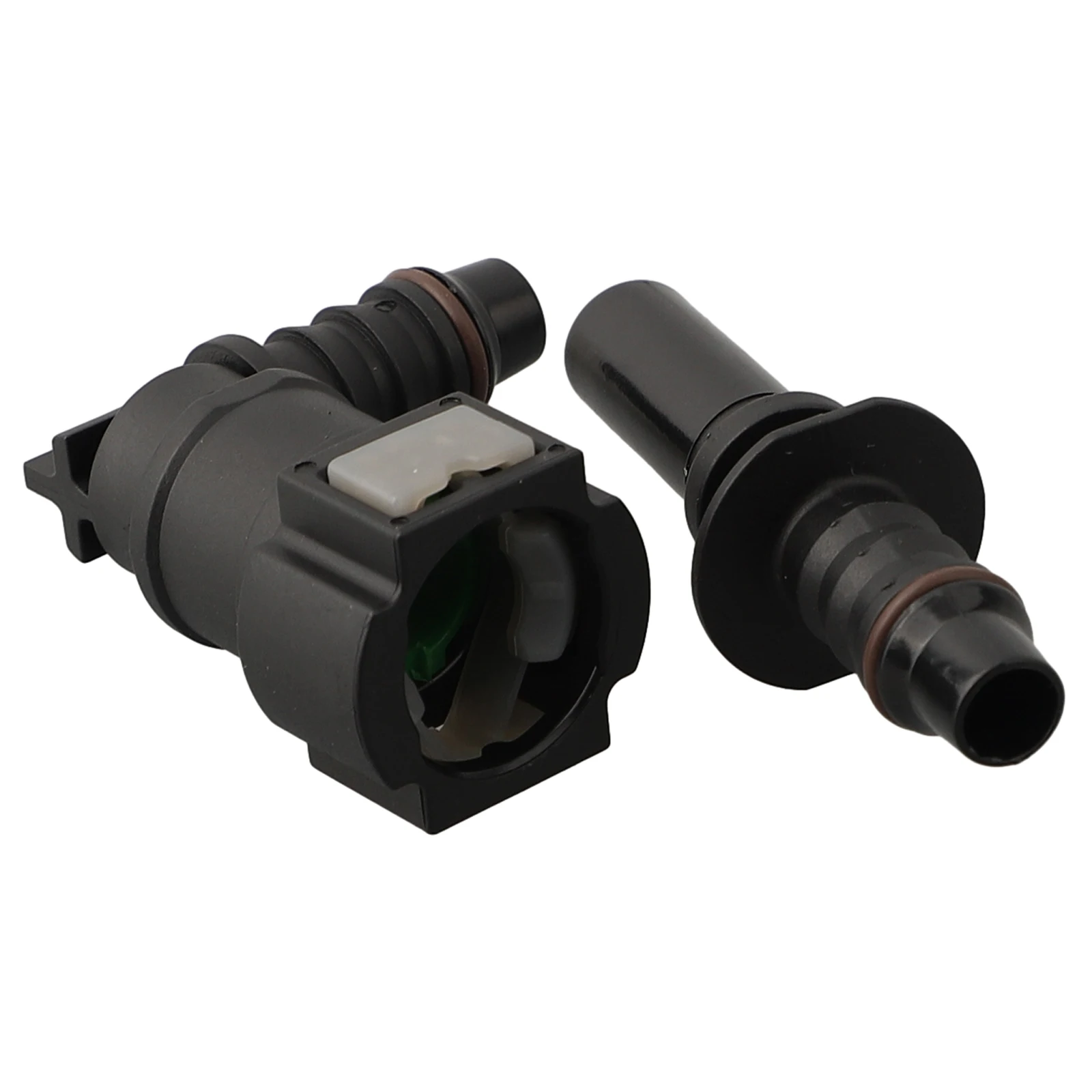 

Fuel Line Hose Release Connector 1 Set 90 Deg Black Fuel Line Hose Coupler Quick Release Connector SAE 9.89 Practical Useful