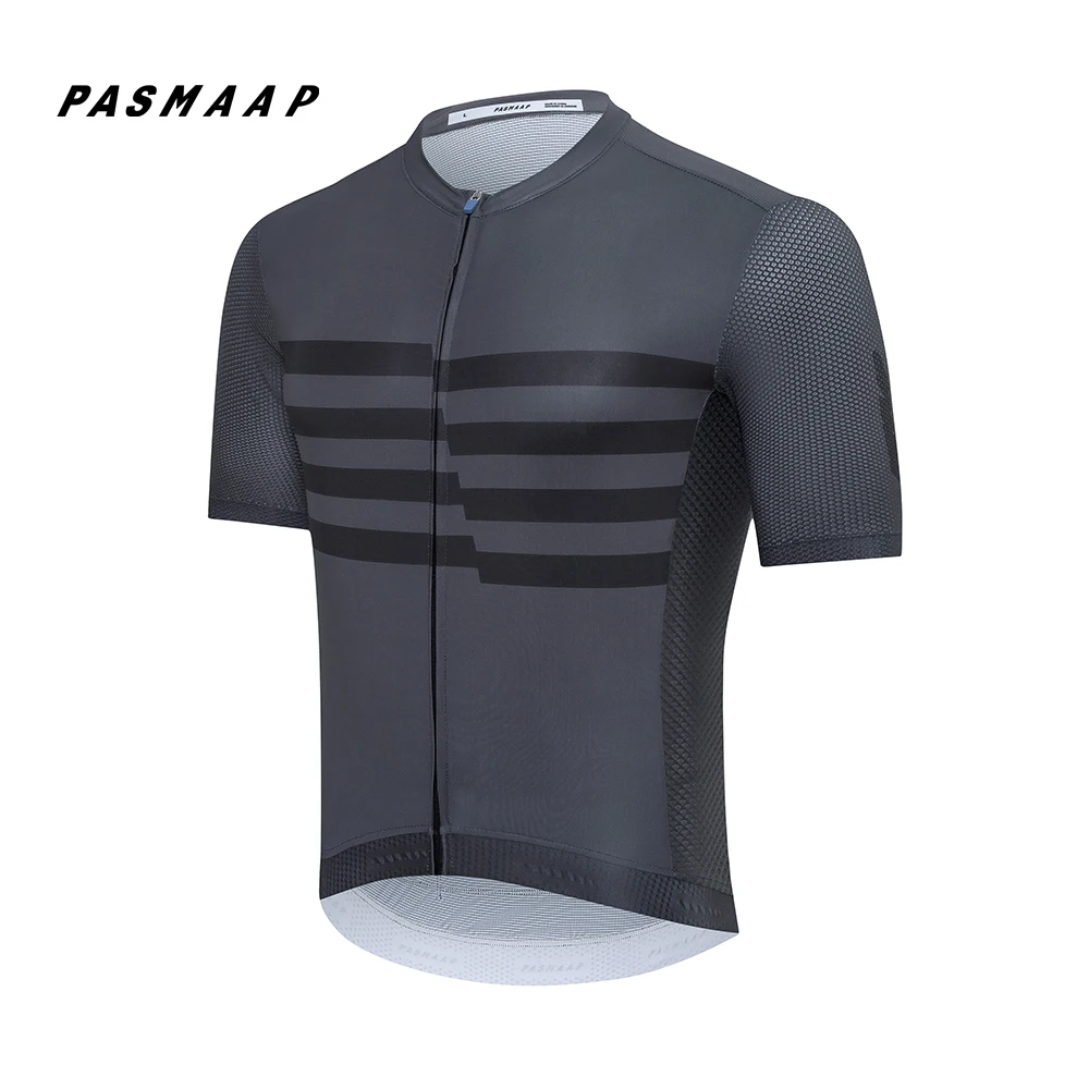 PASMAAP-Midsummer Cycling Jersey for Men, MTB Road Bicycle Shirt, Pro Team, Short Sleeve Bike Clothes, High Quality