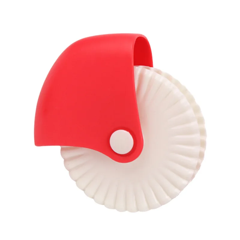Kitchen Pastry Cutting Wheel, Pizza Curling Wheel Roller, Baking Tool, Manual Twist Wheel Tagliolini Cutter