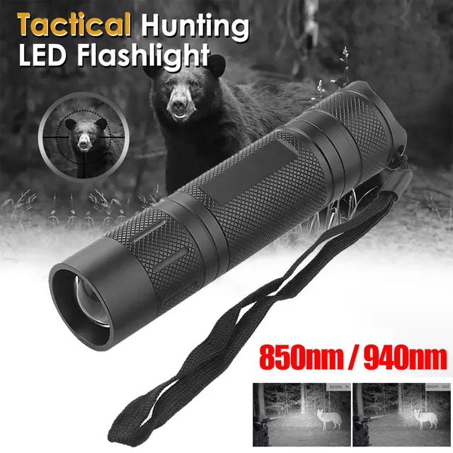 Torche Infrarouge WULF Shadowlux 3 LED - 850nm/940nm/blanc