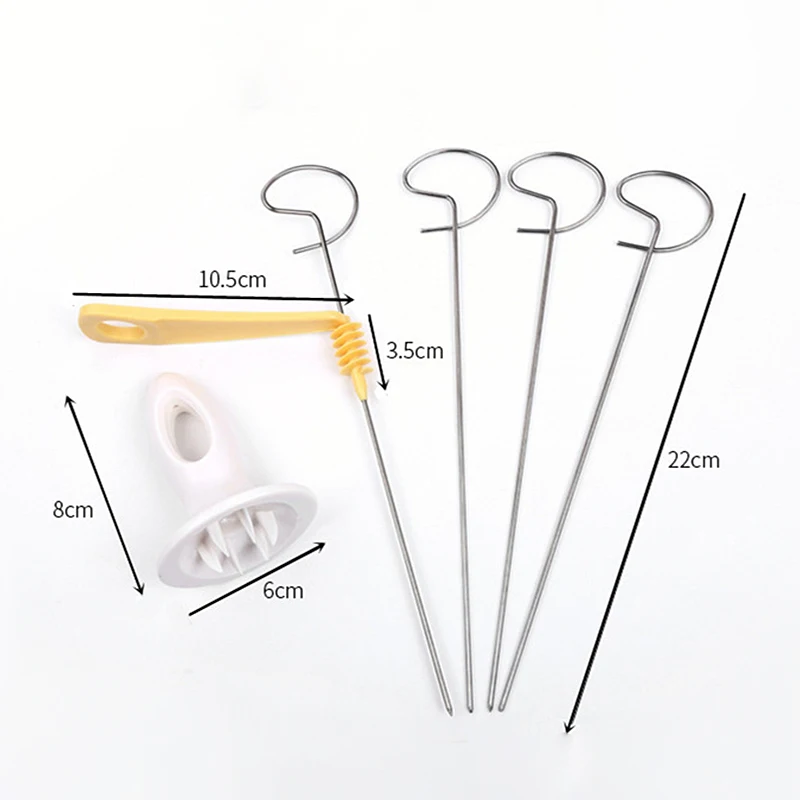 Vegetable Slicer Vegetable Cutter Food Slicer Potato Slicer Potato Cutter Potato Chip Maker 3 String Rotate Potato Slicer Spiral Cutter Twisted Potato Slice Cutter Spiral Tornado Chips Making Tool