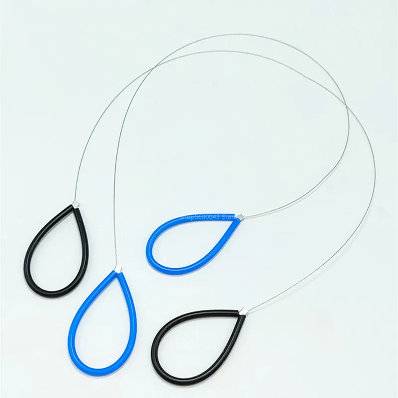 Pottery Mud Cutting Line Stainless Steel Wire Polymer Clay Cutter Rubber Handle Mud Cutter DIY Ceramic Plate Forming Tool polymer clay tools pottery tools clay sculpting tools pottery sculpting tools clay craft tool