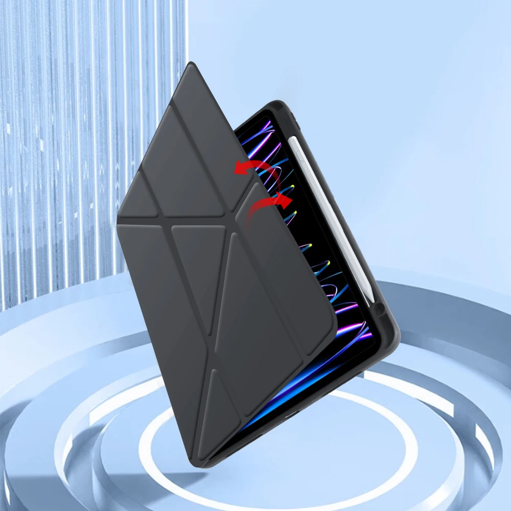 Capa à Prova de Choque para Ipad Capa para Ipad Pro 11 12 10th 10.2 9th 8th 7th Generation 10.9 Air Mini 2023 2023