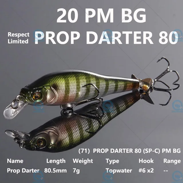 JAPAN Megabass PROP DARTER 80 X-80 PD Floating 80mm Fishing Lure Jerkbait  Dynamic Saltwater Sea Tackle Rolling Wobble - AliExpress