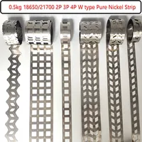0.5kg Pure Nickel Strip For Welding 18650/21700/32650/32700 2P 3P 4P Battery Pack Production Pure Nickel Sheet Various Sizes 1