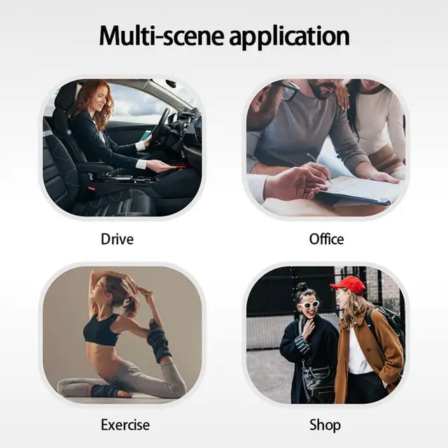 Hordozható Mini Légtisztító 20 Millió Negatív Ionhőmérséklet És Páratartalom Mérése Lógó Kijelző Nyaktisztító Nyaklánc - Image 6