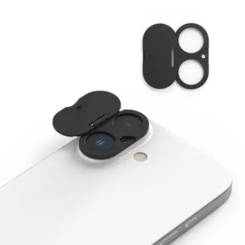 Adesivo protettivo per copertura WebCam posteriore Copriobiettivo per fotocamera antigraffio Protezione per la privacy dell'obiettivo del telefono in plastica per iPhone 16/16Plus