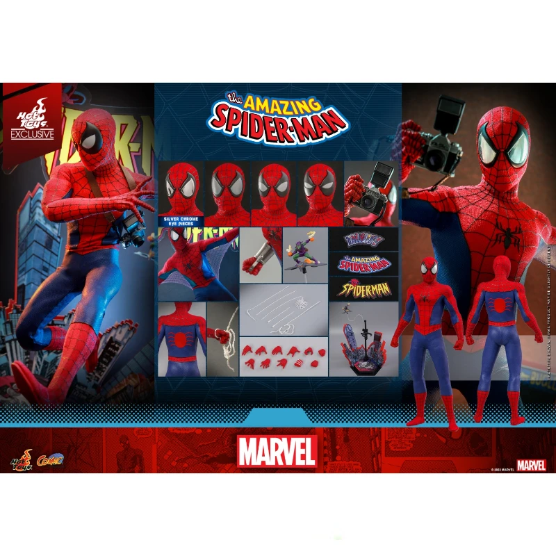 

Оригинальные игрушки HotToys CMS015, Человек-паук, комикс, версия 1/6, экшн-фигурка солдата, игрушка, подарок, коллекция, хобби