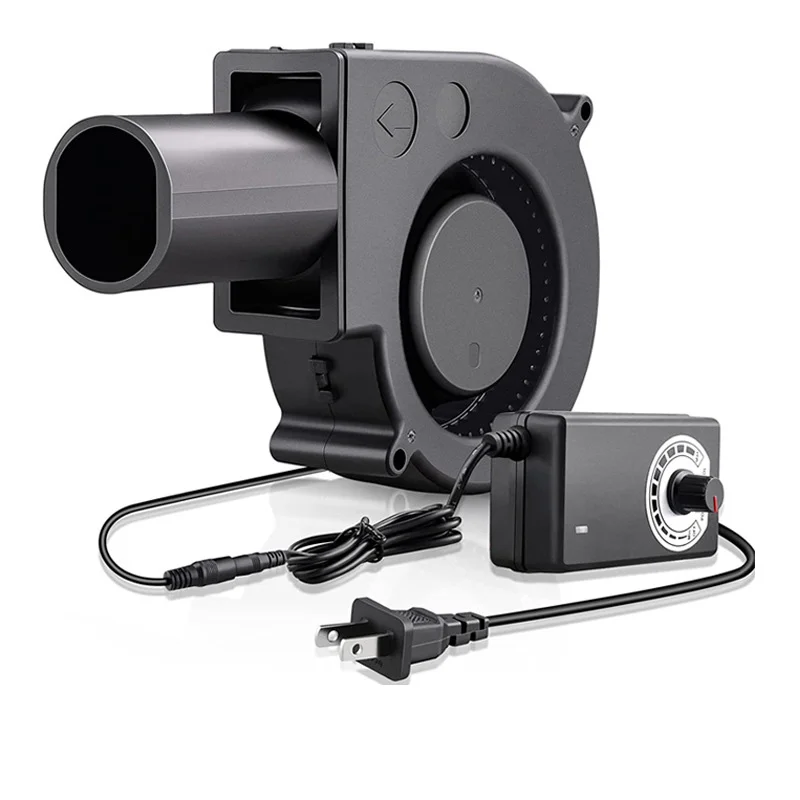 

Charcoal Chimney Starter Picnic Cooking Barbecue Electric Fan 5V 12V 24V 75mm BBQ Fans Smelting Metal Fan BBQ Blower