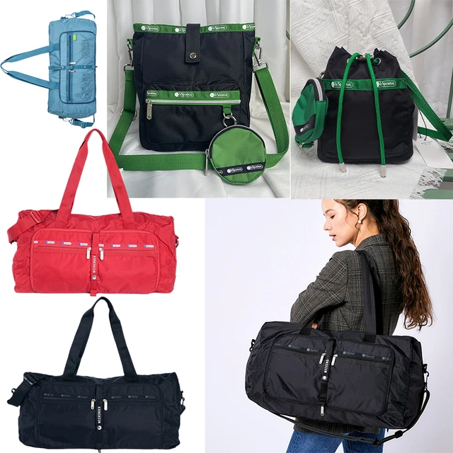 Lesportsac Girl Cartoon Printing Waterproof Nylon Handbag Leisure Fashion  Commuting Versatile Tote Bag Holiday Birthday Gift - AliExpress
