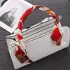 Fashion Wrist/Waistband Hairband Neck Scarf Decor Ribbon Scarf Handbag Handle Ribbon Small Silk Scarf 3