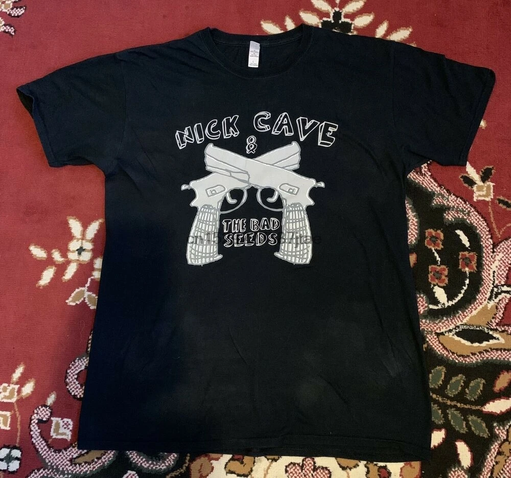 Nick Cave The Bad Seeds 2009 Tour T Shirt Size L |