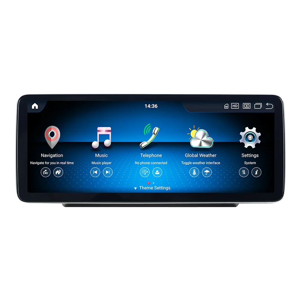 Mekede Snapdragon 680 Android 14 Autoradio für Mercedes-Benz C GLC Klasse W205 X253 W446 W447 Kabelloses Carplay Intelligentes System – Detail 11