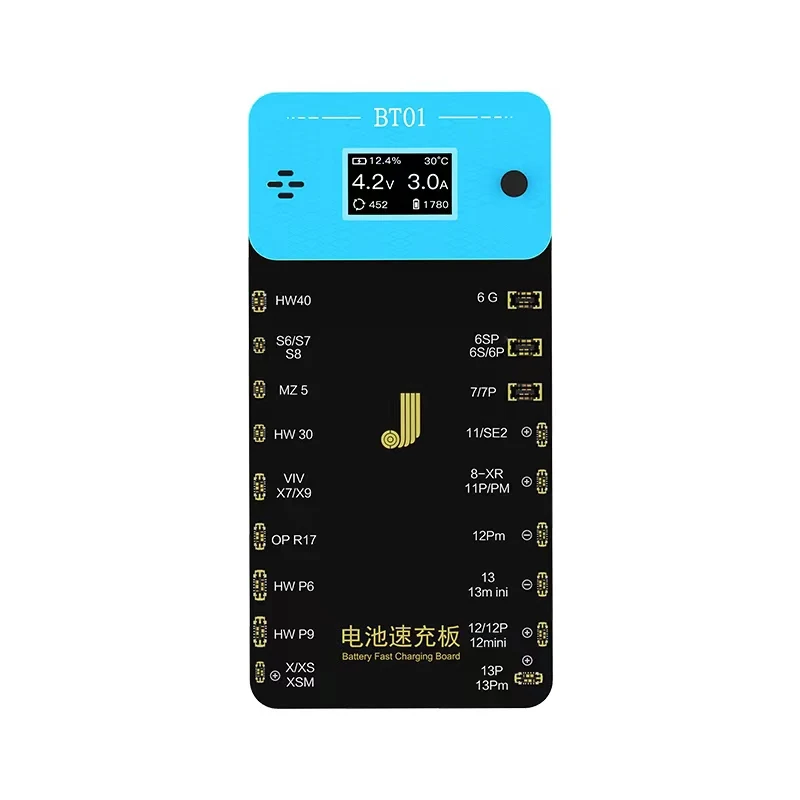 JCID BT01 Battery Fast Charging Board For iPhone 6 7 8 Plus X XS XR XSM 11 11Pro 11Pro Max 12Mini 12 12Pro 13Mini 13 Pro Max