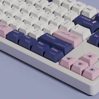 PBT Keycaps Cherry Profile Custom Kaf Keys 5 Side DYE Sublimation ANSI Layout ISO Enter For Outemu MX Switch Mechanical Keyboard - Image 3