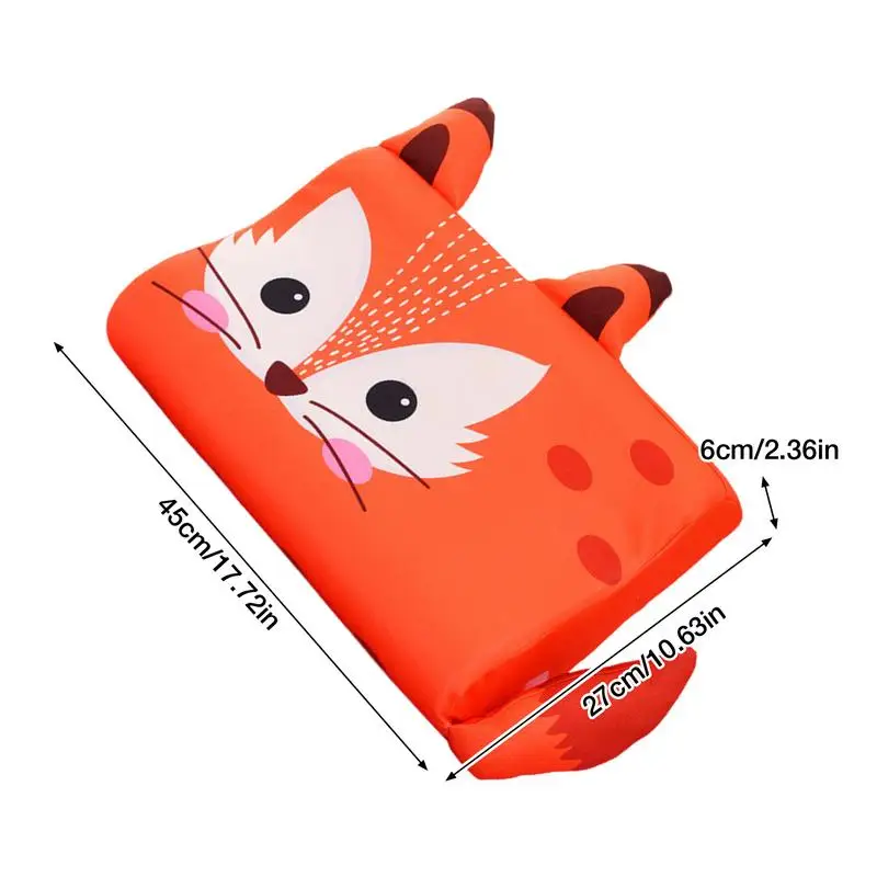 Toddler Pillow Kid Pillow for Small Travel Bed Ergonomic Bed Pillow Skin-Friendly Travel Cushion for Kids Girls 6
