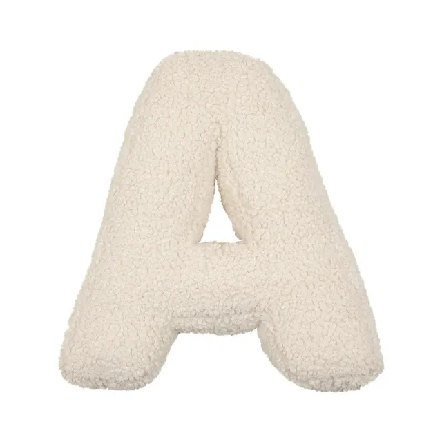 26 laine d'agneau lettre jouet pour enfants chambre canapé décoration oreiller enfant en bas âge sommeil apaisant oreiller coussin oreiller fond ensemble 2