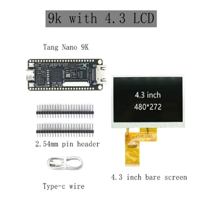 Nový tang nano 9K FPGA rozvoj nasednout GOWIN GW1NR-9 RISC-V HDMI souprava