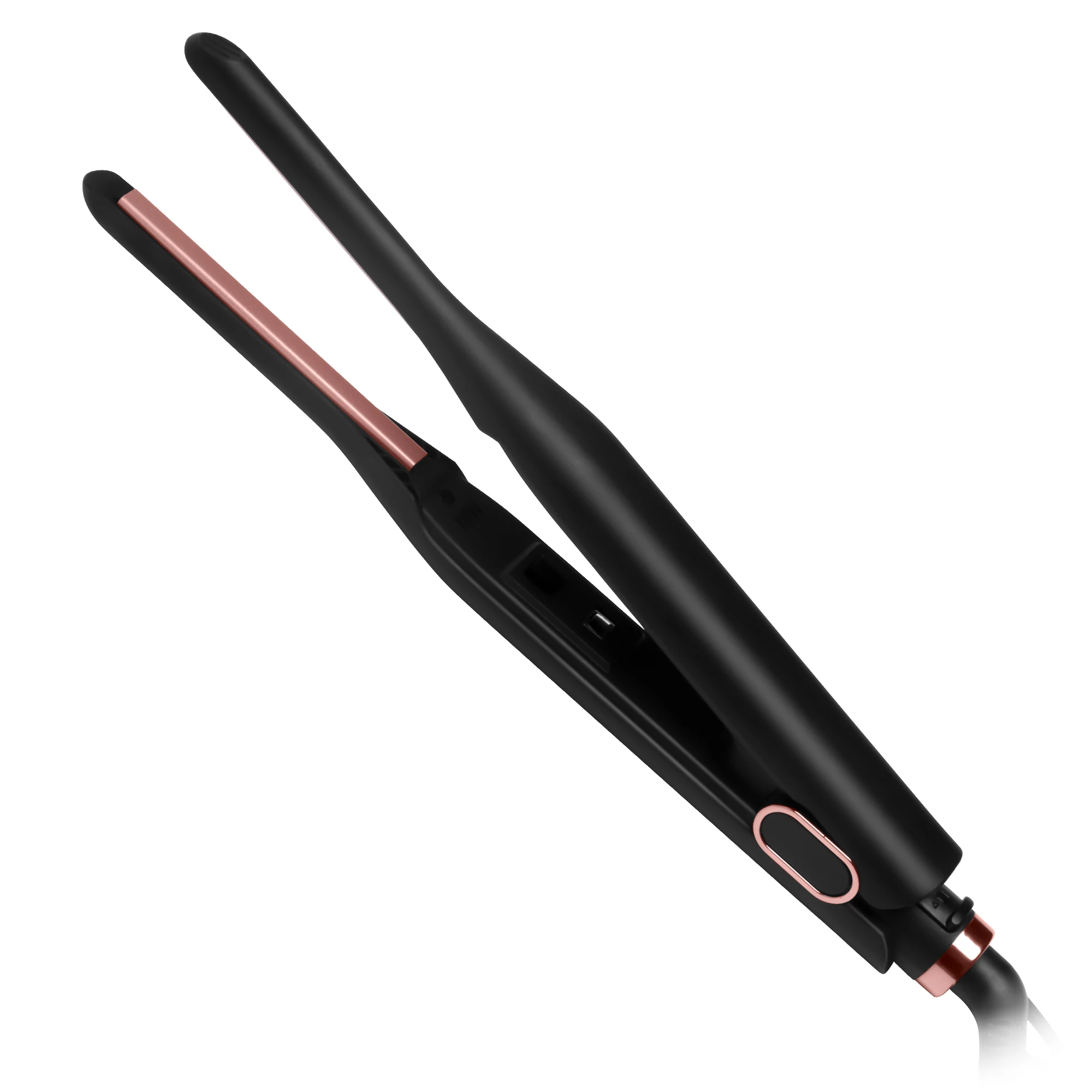 

2 In 1 Hair Straightener and Curler Portable Mini Straightening Hair Flat Iron for Short Hair Women Men Beard Straightener