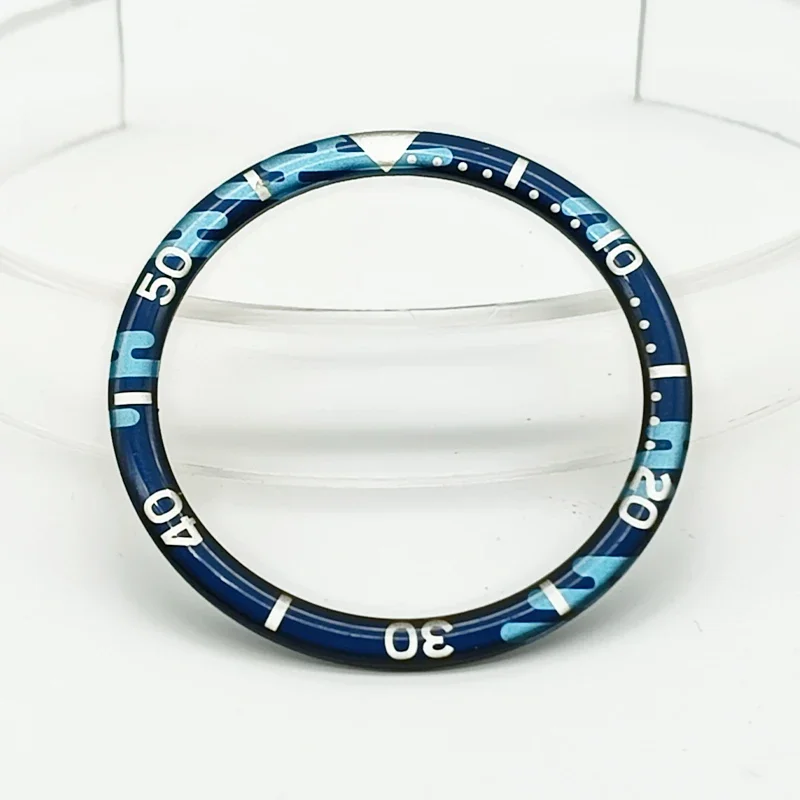 38mm Resin Watch Bezel Insert for Diver Watch Case, 38x31.5mm Bezel Ring Parts