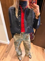 Chic Single-breasted Women's Jackets Long Sleeve O-neck Solid Female Coats 2026 Spring New Street Fashion Loose Lady Outwears 3