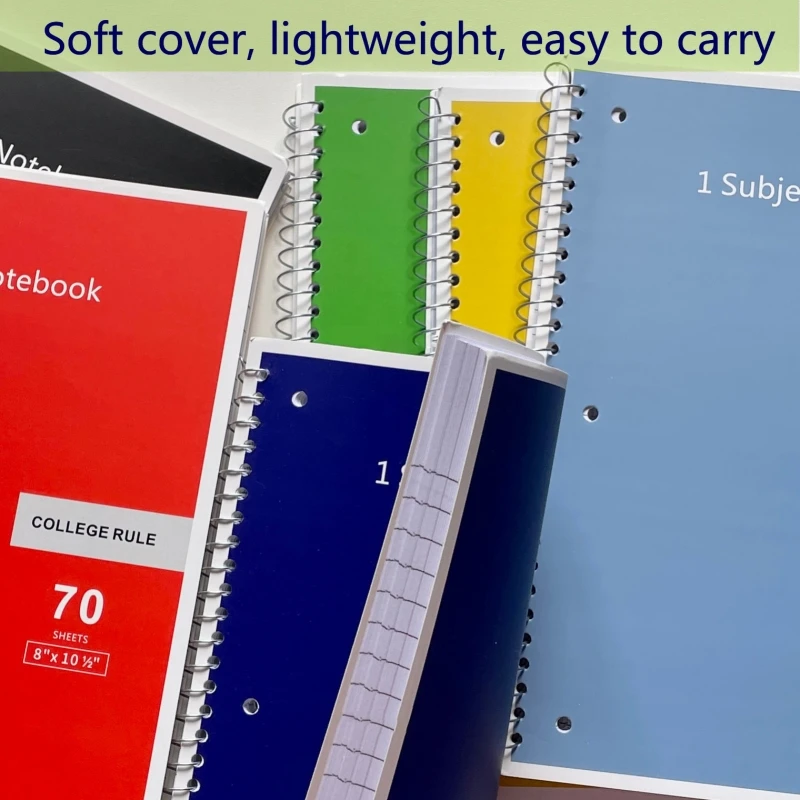 1-Subject College Ruled Notebooks (Pack Of 24) | Bulk Value For Classroom - View #9