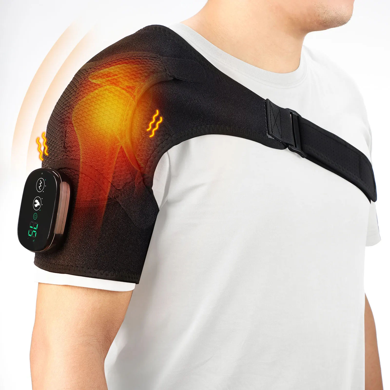 Neck and shoulder massager with heat - back and neck massage | Diversi